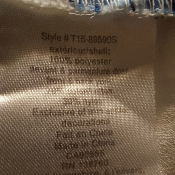 Stork amp Babe Floral Print Lace Neckline Sleeveless Dress - Picture 14 of 15